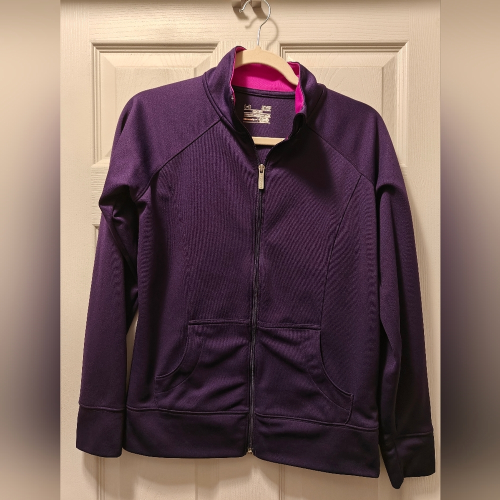 Under Armour Purple Zip-Up Jacket
